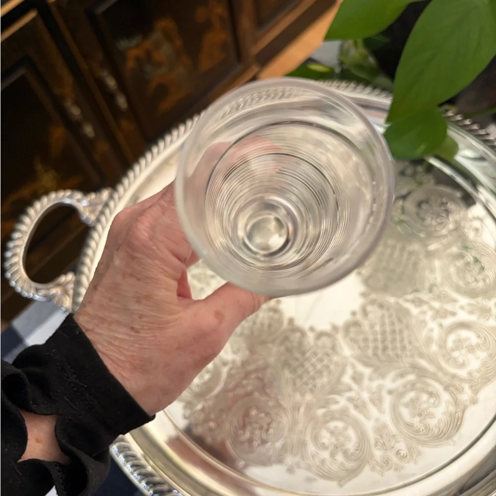 Baccarat Orgue Clear Crystal Bud Vase with Spiral Design